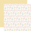 Carta Bella Paper - Little Lullabies Baby Girl Collection - 12 x 12 Double Sided Paper - Sweet Girl Bibs