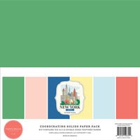 Carta Bella Paper - New York City Collection - 12 x 12 Paper Pack - Solids
