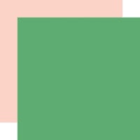 Carta Bella Paper - New York City Collection - 12 x 12 Double Sided Paper - Green - Lt. Pink