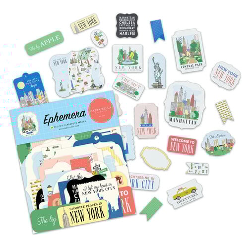 Carta Bella Paper - New York City Collection - Ephemera