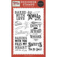 Carta Bella Paper - Roll With It Collection - Clear Photopolymer Stamps - Sweets For My Sweet