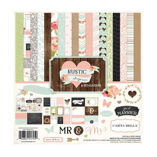 Carta Bella - Rustic Elegance Collection - 12 x 12 Collection Kit