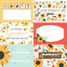 Carta Bella Paper - Sunflower Summer Collection - 12 x 12 Double Sided Paper - 6 x 4 Journaling Cards