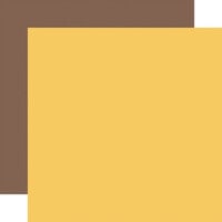 Carta Bella Paper - Sunflower Summer Collection - 12 x 12 Double Sided Paper - Yellow - Brown