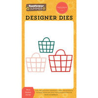 Echo Park - Sunflower Summer Collection - Designer Dies - Three Baskets