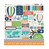 Carta Bella - Travel Stories Collection - 12 x 12 Cardstock Stickers