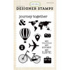 Carta Bella - Travel Stories Collection - Clear Acrylic Stamps - Journey Together