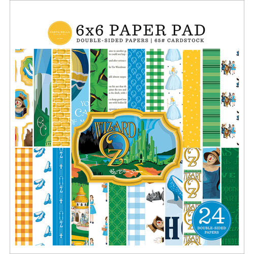 Carta Bella Paper - Wizard Of Oz Collection - 6 x 6 Paper Pad