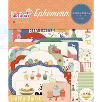 Carta Bella Paper - They Say It's Your Birthday Collection - Ephemera