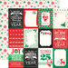 Echo Park - Christmas Cheer Collection - 12 x 12 Double Sided Paper - 3 x 4 Journaling Cards