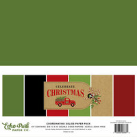 Echo Park - Celebrate Christmas Collection - 12 x 12 Paper Pack - Solids