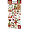 Echo Park - Celebrate Christmas Collection - Chipboard Stickers - Accents