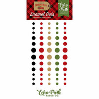 Echo Park - Celebrate Christmas Collection - Enamel Dots