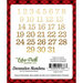 Echo Park - Celebrate Christmas Collection - Gold Foil Numbers