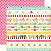 Echo Park - Country Drive Collection - 12 x 12 Double Sided Paper - Border Strip