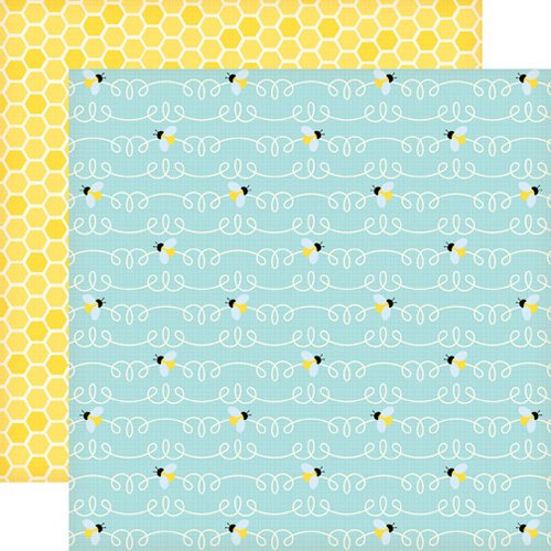Echo Park - Country Drive Collection - 12 x 12 Double Sided Paper - Bee's Knees