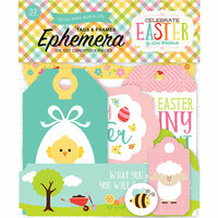Echo Park - Celebrate Easter Collection - Ephemera - Frames and Tags
