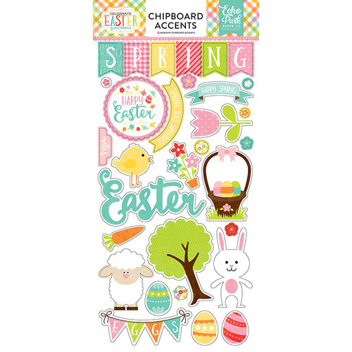 Echo Park - Celebrate Easter Collection - Chipboard Stickers