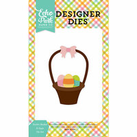 Echo Park - Celebrate Easter Collection - Designer Dies - Easter Basket and Eggs