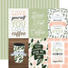 Echo Park - Coffee and Friends Collection - 12 x 12 Double Sided Paper - 4 x 6 Journaling Cards