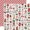 Echo Park - Christmas Magic Collection - 12 x 12 Double Sided Paper - Christmas Cheer