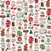 Echo Park - Christmas Magic Collection - 12 x 12 Double Sided Paper - Christmas Cheer