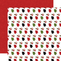 Echo Park - Christmas Magic Collection - 12 x 12 Double Sided Paper - Stuffing Stockings
