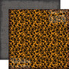 Echo Park - Chillingsworth Manor Collection - Halloween - 12 x 12 Double Sided Paper - Orange Floral