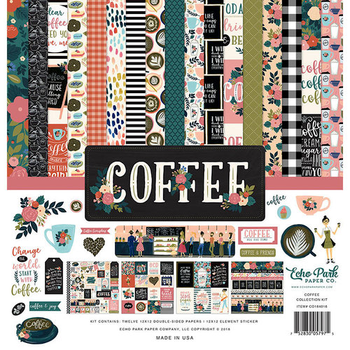 Echo Park - Coffee Collection - 12 x 12 Collection Kit