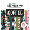 Echo Park - Coffee Collection - 6 x 6 Paper Pad