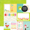 Echo Park - Celebrate Spring Collection - 12 x 12 Double Sided Paper with Glossy Accents - Journaling Cards