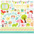 Echo Park - Celebrate Spring Collection - 12 x 12 Cardstock Stickers - Elements
