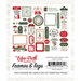 Echo Park - Christmas Time Collection - Ephemera - Frames and Tags