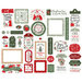 Echo Park - Christmas Time Collection - Ephemera - Frames and Tags