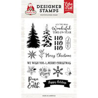 Echo Park - Christmas Time Collection - Clear Photopolymer Stamps - Snowy Tree