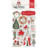 Echo Park - Christmas Time Collection - Puffy Stickers