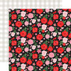 Echo Park - Cupid and Co. Collection - 12 x 12 Double Sided Paper - Valentine Floral