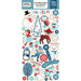 Echo Park - Celebrate Winter Collection - Chipboard Stickers - Accents