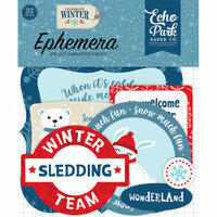 Echo Park - Celebrate Winter Collection - Ephemera