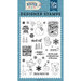 Echo Park - Celebrate Winter Collection - Clear Photopolymer Stamps - Happy Winter
