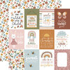 Echo Park - Dream Big Little Girl Collection - 12 x 12 Double Sided Paper - 3 x 4 Journaling Cards