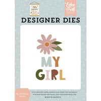Echo Park - Dream Big Little Girl Collection - Designer Dies - My Girl Flower