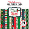 Echo Park - Deck the Halls Collection - Christmas - 6 x 6 Paper Pad