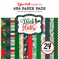 Echo Park - Deck the Halls Collection - Christmas - 6 x 6 Paper Pad