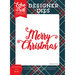 Echo Park - Deck the Halls Collection - Christmas - Designer Dies - Merry Christmas Word