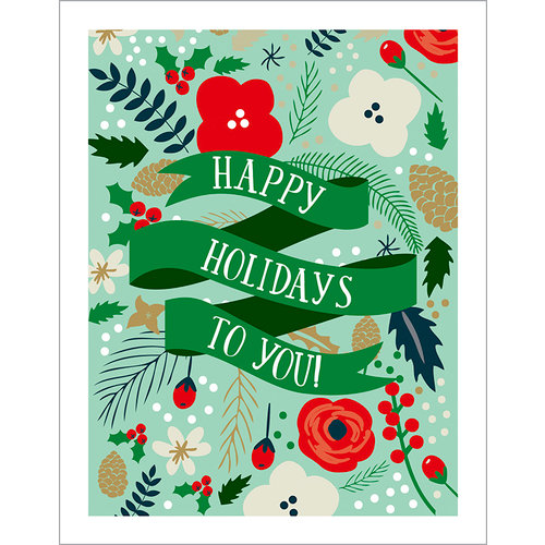 Echo Park - Deck the Halls Collection - Christmas - Art Print - 11 x 14 - Happy Holidays