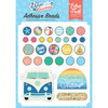 Echo Park - Dive Into Summer Collection - Self Adhesive Decorative Brads