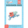 Echo Park - Dive Into Summer Collection - Designer Dies - Hibiscus Sunshine