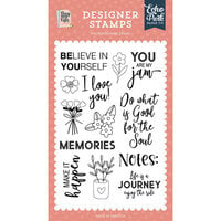 Echo Park - Day In The Life No. 2 Collection - Clear Photopolymer Stamps - You Are My Jam