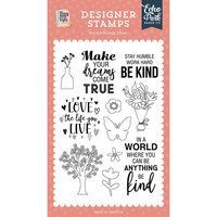 Echo Park - Day In The Life No. 2 Collection - Clear Photopolymer Stamps - Love the Life You Live